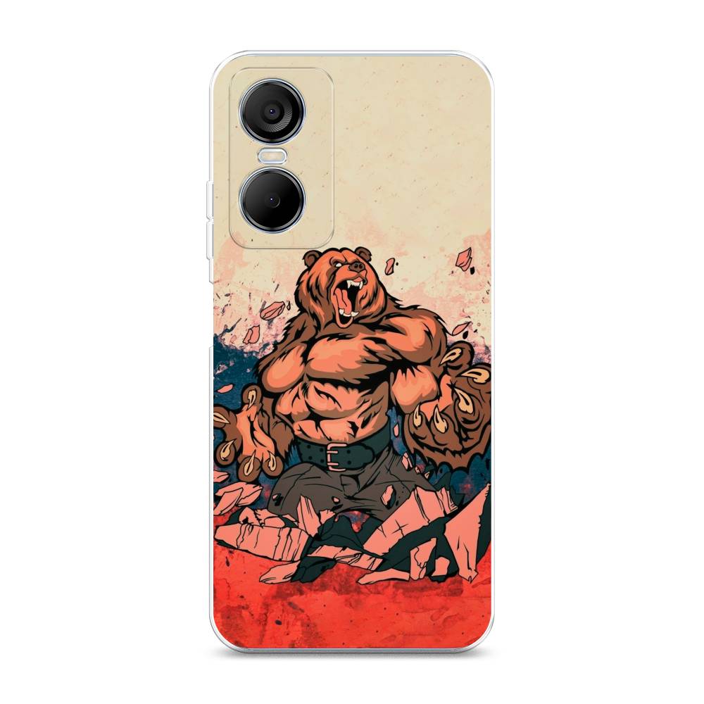 Чехол Awog на Tecno Pop 6 pro / Техно Поп 6 Про "Медведь с флагом РФ", Коричневый;синий;красный
Чехол Awog на Tecno Pop 6 pro / Техно Поп 6 Про "Медведь с флагом РФ", Коричневый;синий;красный