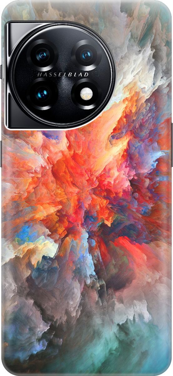 Силиконовый чехол на OnePlus 11 с принтом "Взрыв цвета", Оранжевый;серый, 159468 
Силиконовый чехол на OnePlus 11 с принтом "Взрыв цвета", Оранжевый;серый, 159468