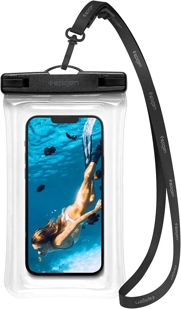 Водонепроницаемый чехол поплавок Spigen для смартфона универсальный до 6,9 дюймов AMP04530, Прозрачный, A610
Водонепроницаемый чехол поплавок Spigen для смартфона универсальный до 6,9 дюймов AMP04530, Прозрачный, A610