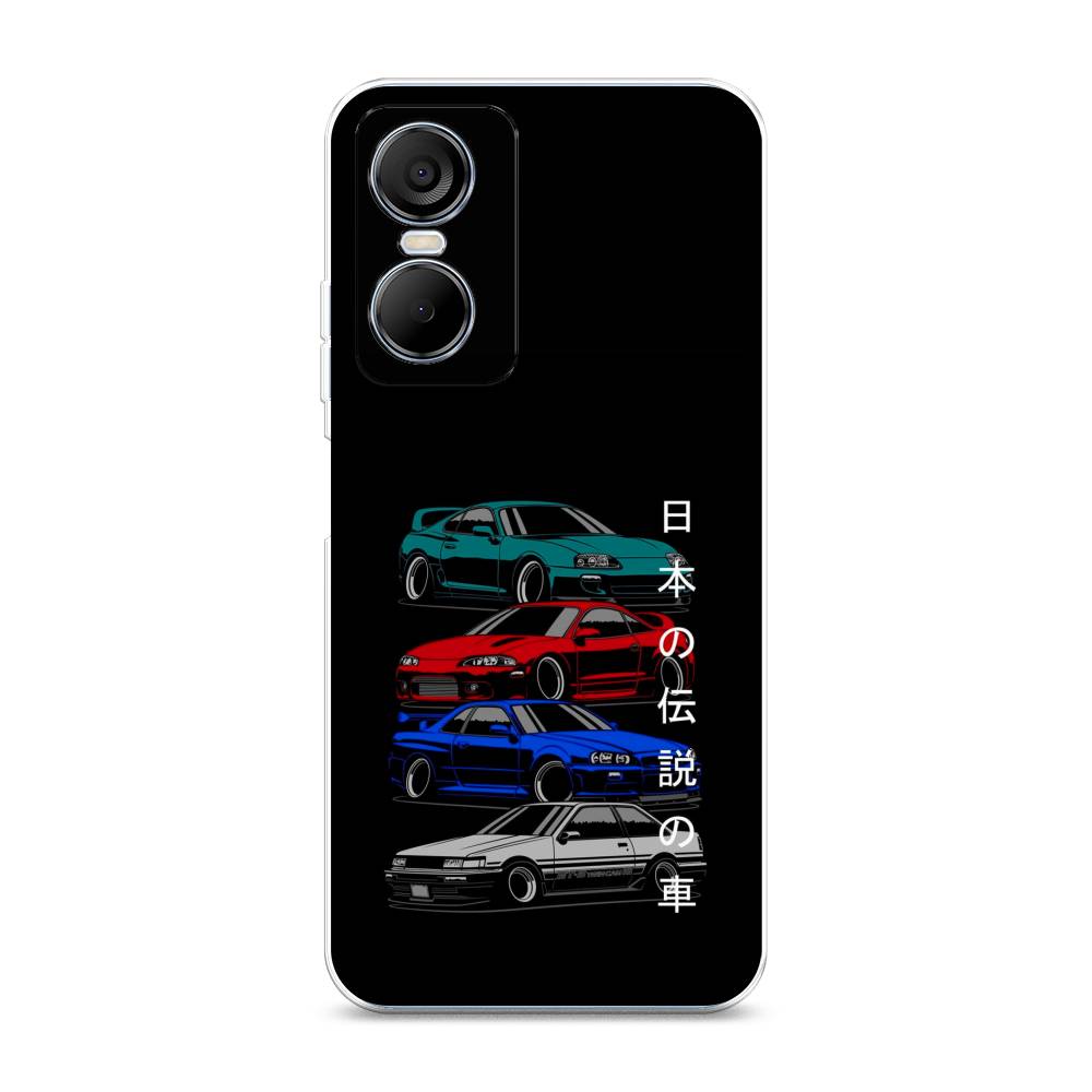 Чехол Awog на Tecno Pop 6 pro / Техно Поп 6 Про "JDM Legend cars", Зеленый;красный;синий
Чехол Awog на Tecno Pop 6 pro / Техно Поп 6 Про "JDM Legend cars", Зеленый;красный;синий