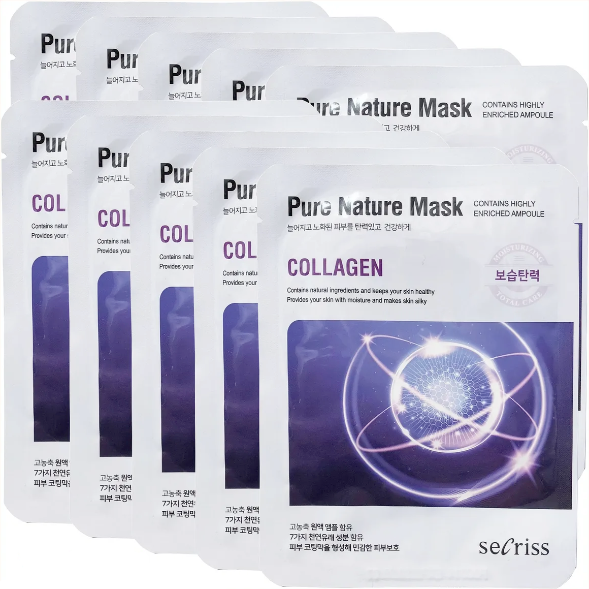 Маска для лица Anskin Secriss Pure Nature Mask Pack Collagen 25 мл 10 шт, 8809329792052
Маска для лица Anskin Secriss Pure Nature Mask Pack Collagen 25 мл 10 шт, 8809329792052