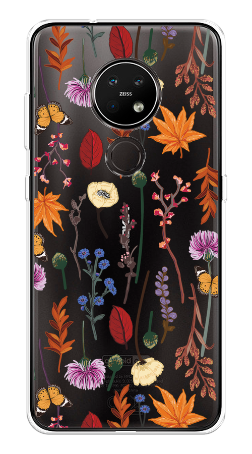 Чехол на Nokia 6.2/7.2 "Orange Purple flowers", Оранжевый;красный;розовый;желтый;прозрачный, 123150-1
Чехол на Nokia 6.2/7.2 "Orange Purple flowers", Оранжевый;красный;розовый;желтый;прозрачный, 123150-1