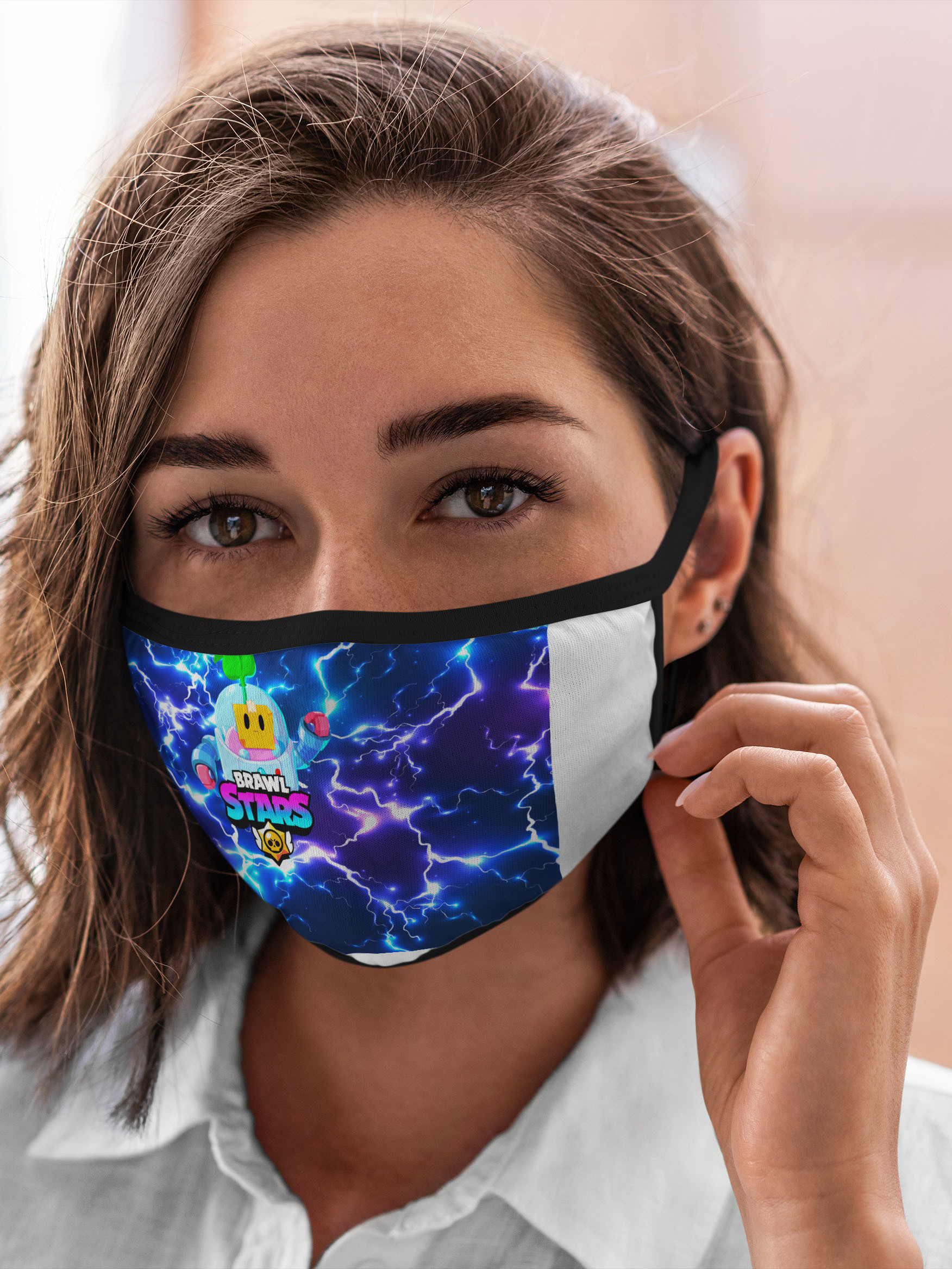 Многоразовая маска унисекс Burnettie Brawl Stars Спраут, Разноцветный, Brawl Stars Спраут
Многоразовая маска унисекс Burnettie Brawl Stars Спраут, Разноцветный, Brawl Stars Спраут