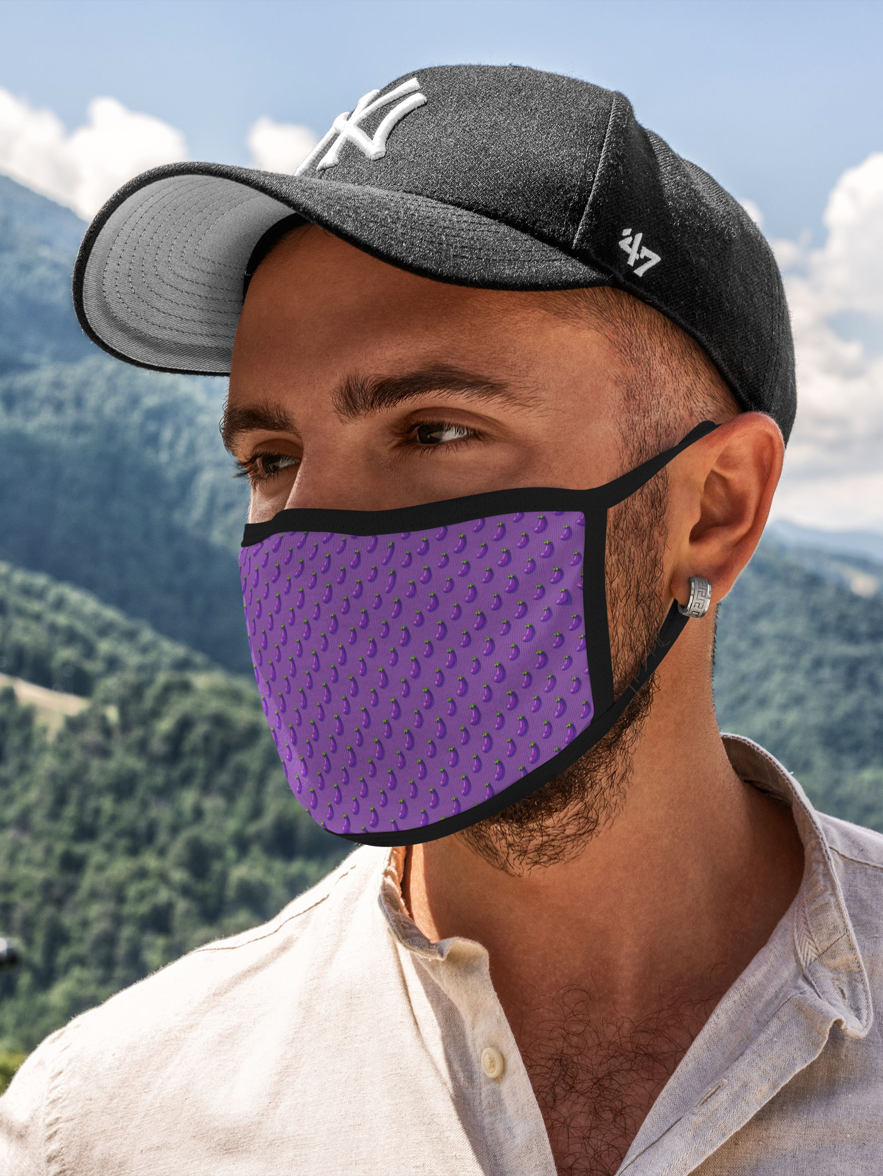 Многоразовая маска унисекс Burnettie Еда Баклажановый Паттерн, Разноцветный, Еда Баклажановый Паттерн
Многоразовая маска унисекс Burnettie Еда Баклажановый Паттерн, Разноцветный, Еда Баклажановый Паттерн