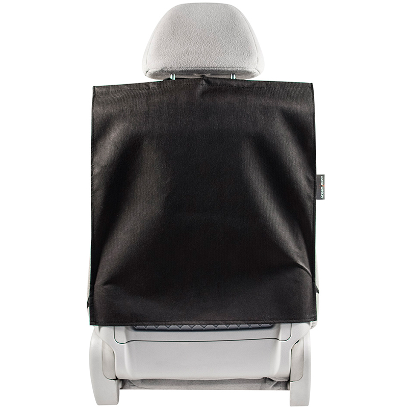 фото Защитная накидка многовезу на спинку переднего сиденья, цвет: черный