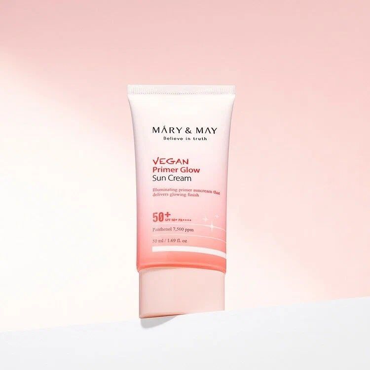 Солнцезащитный крем-праймер Mary&May для сияния кожи Vegan Primer Glow Sun Cream SPF50+ PA
Солнцезащитный крем-праймер Mary&May для сияния кожи Vegan Primer Glow Sun Cream SPF50+ PA