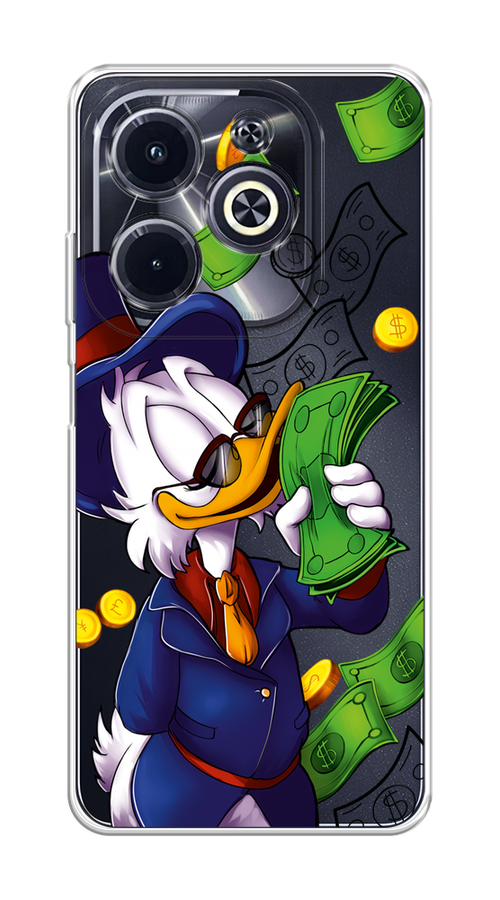 Чехол на Infinix Hot 40i "Scrooge McDuck with Money", Синий;зеленый;белый, 3105450-1
Чехол на Infinix Hot 40i "Scrooge McDuck with Money", Синий;зеленый;белый, 3105450-1