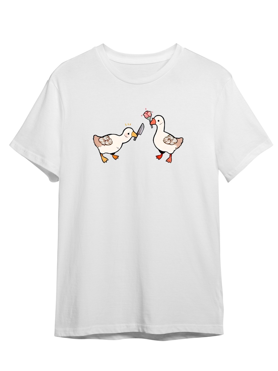 Футболка унисекс СувенирShop Романтичные гуси/Goose 1 белая 3XL (56-58), "Романтичные гуси/Goose" 1
Футболка унисекс СувенирShop Романтичные гуси/Goose 1 белая 3XL (56-58), "Романтичные гуси/Goose" 1