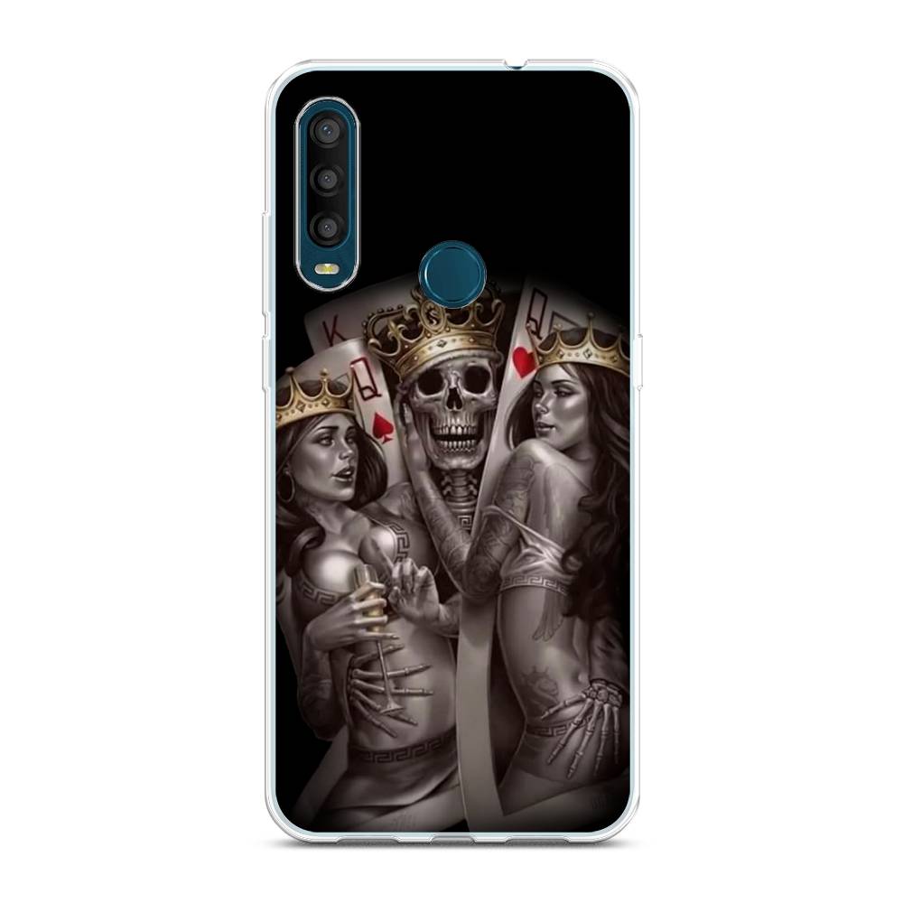 Чехол на Alcatel 1SE 2020 "Карты король и королевы", Серый;желтый, 171250-6
Чехол на Alcatel 1SE 2020 "Карты король и королевы", Серый;желтый, 171250-6