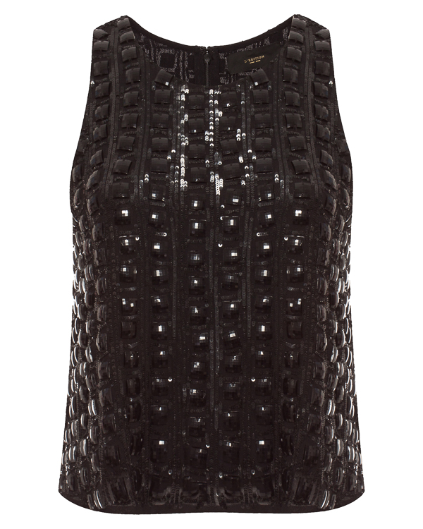 Топ женский L'Edition LE1104 черный 42 IT, LE1104 
Топ женский L'Edition LE1104 черный 42 IT, LE1104