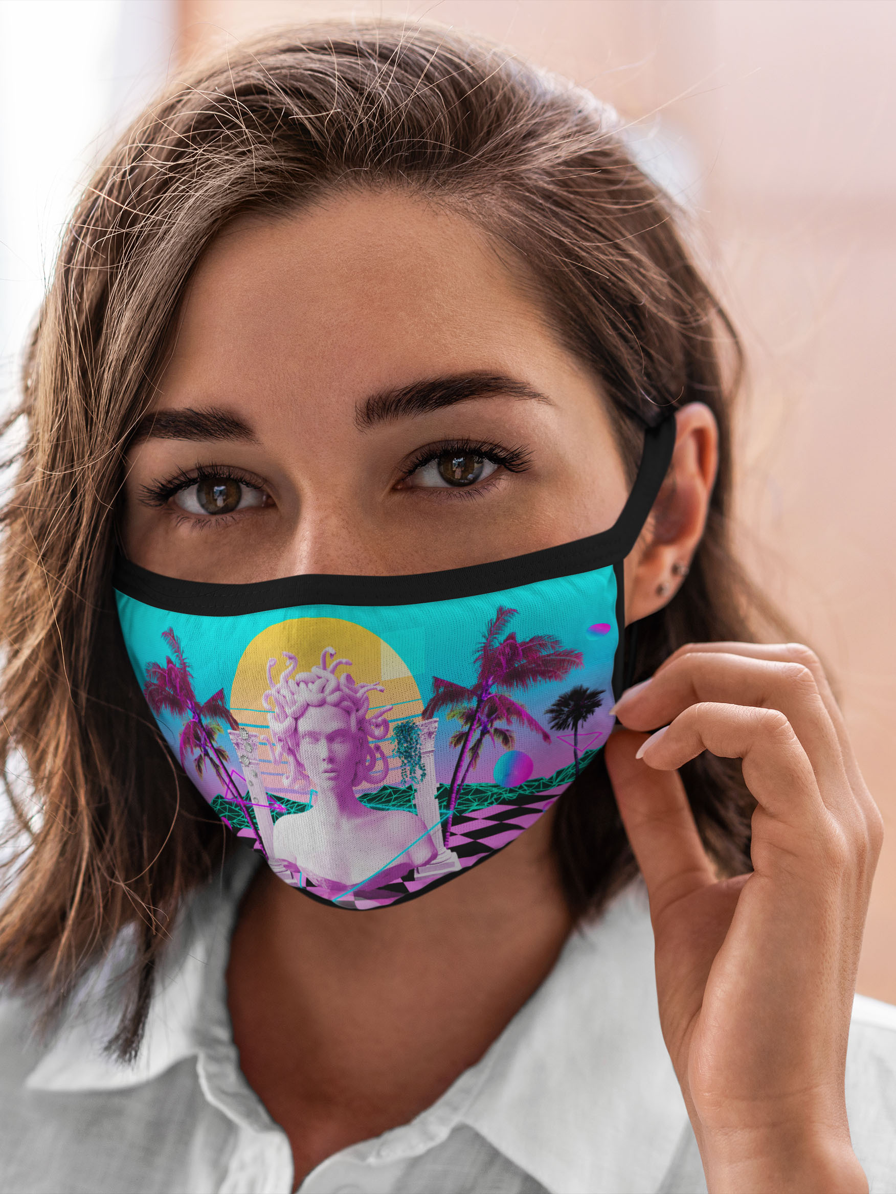 Многоразовая маска унисекс Burnettie Vaporwave Медуза Горгона, Разноцветный, Vaporwave Медуза Горгона
Многоразовая маска унисекс Burnettie Vaporwave Медуза Горгона, Разноцветный, Vaporwave Медуза Горгона
