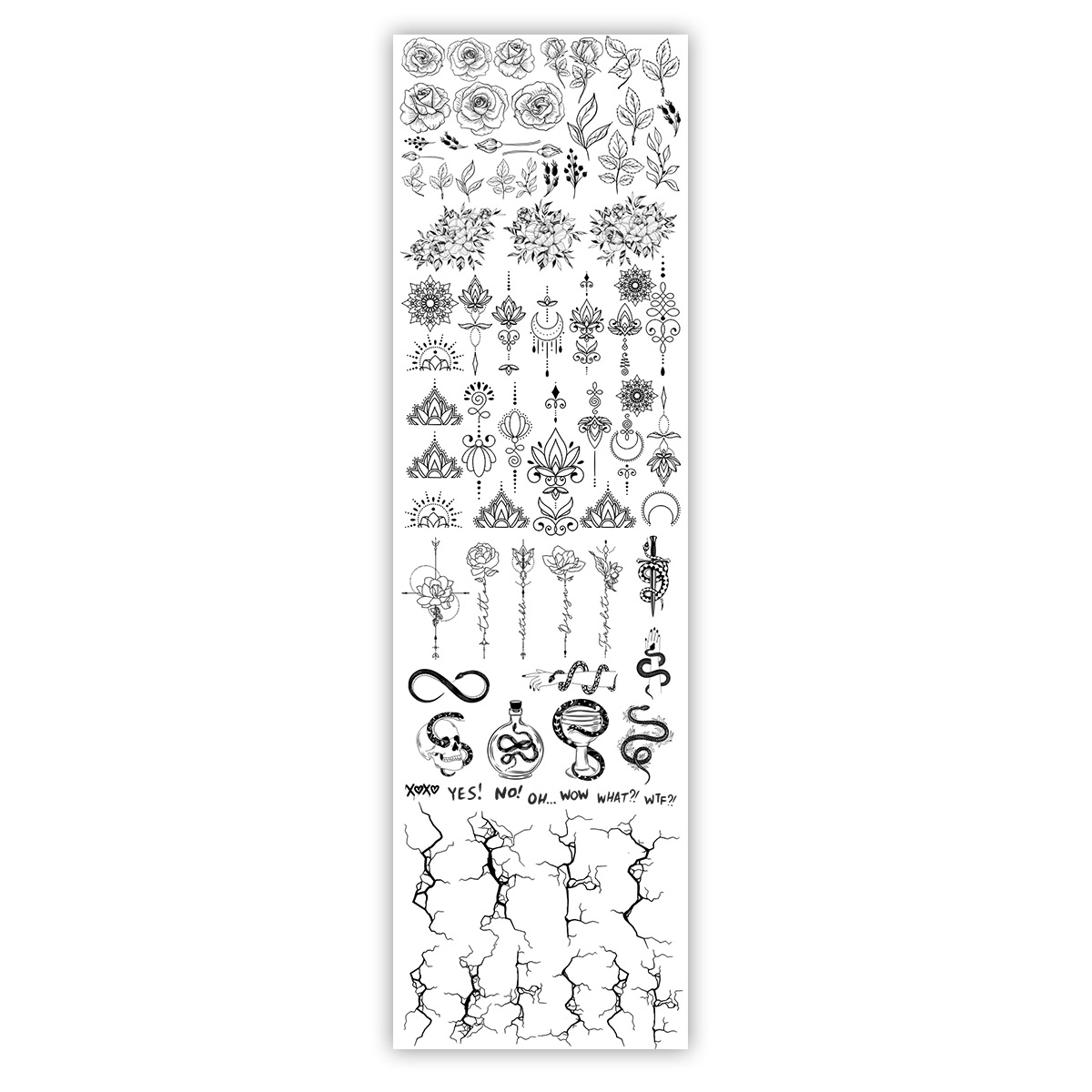 Наклейки для ногтей VEROL "Черные" декоративные наклейки на ногти для маникюра, Н0443-Ч/
Наклейки для ногтей VEROL "Черные" декоративные наклейки на ногти для маникюра, Н0443-Ч/