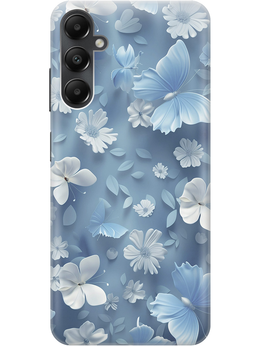 Силиконовый чехол на Samsung Galaxy A05s с принтом "Голубые бабочки", Прозрачный;белый;голубой, 776583710
Силиконовый чехол на Samsung Galaxy A05s с принтом "Голубые бабочки", Прозрачный;белый;голубой, 776583710
