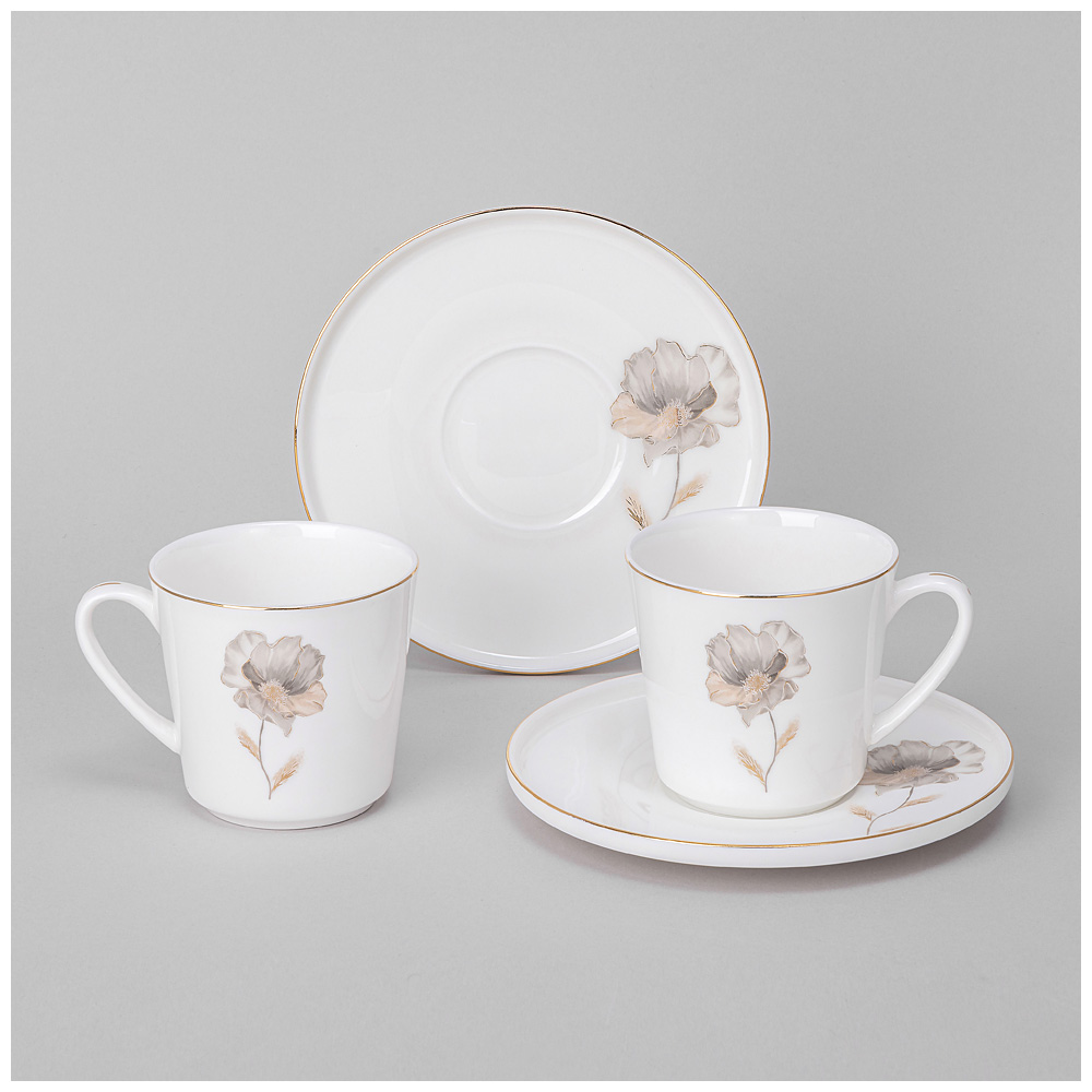 Кофейный набор lefard 422-127 inspiration Золотой цветок 220 мл на 2 персоны
Кофейный набор lefard 422-127 inspiration Золотой цветок 220 мл на 2 персоны