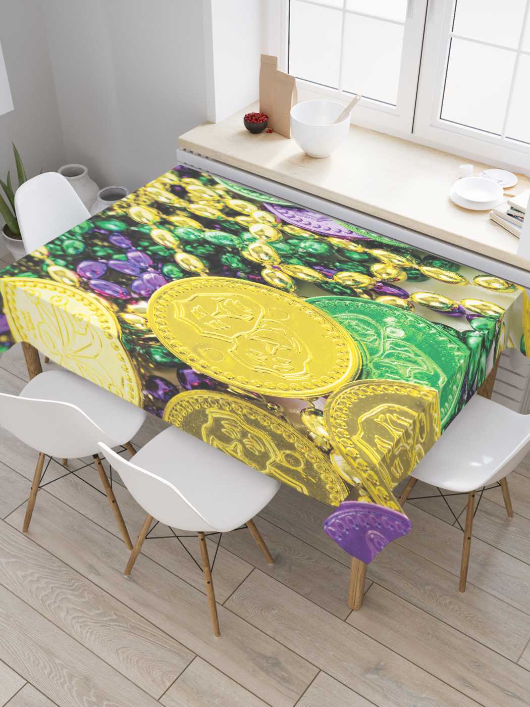 Скатерть прямоугольная JoyArty "Драгоценные медальоны" из сатена, 120x145 см, Оранжевый, Драгоценные медальоны 
Скатерть прямоугольная JoyArty "Драгоценные медальоны" из сатена, 120x145 см, Оранжевый, Драгоценные медальоны