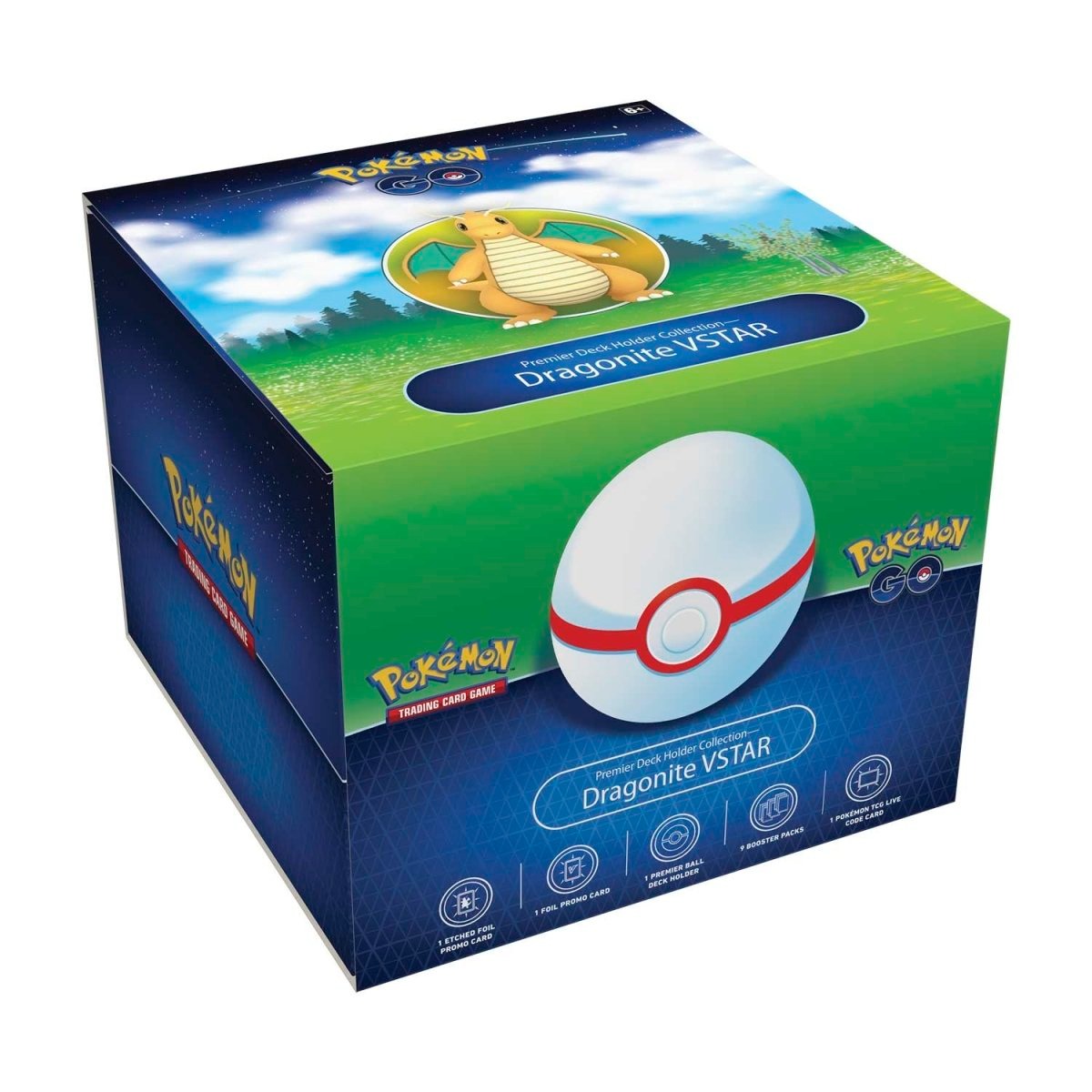 Дополнение Nintendo для Покемон ККИ: Pokemon GO Premier Deck Dragonite VSTAR, Dragonite VSTAR
Дополнение Nintendo для Покемон ККИ: Pokemon GO Premier Deck Dragonite VSTAR, Dragonite VSTAR