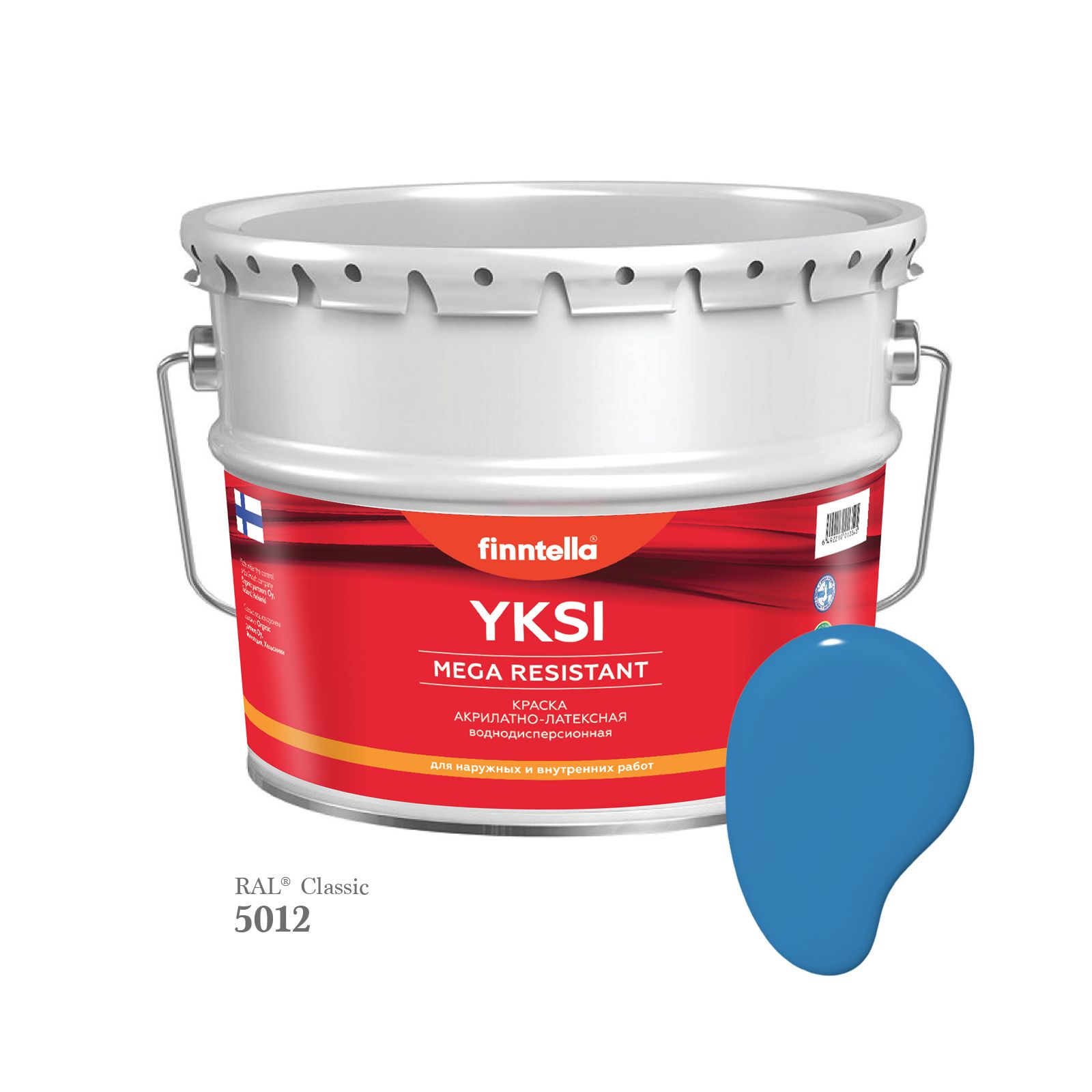 Краска-консилер с эффектом бархата YKSI, ультраматовая, цвет RAL5012 , 9л, Синий, YKSI RAL
Краска-консилер с эффектом бархата YKSI, ультраматовая, цвет RAL5012 , 9л, Синий, YKSI RAL