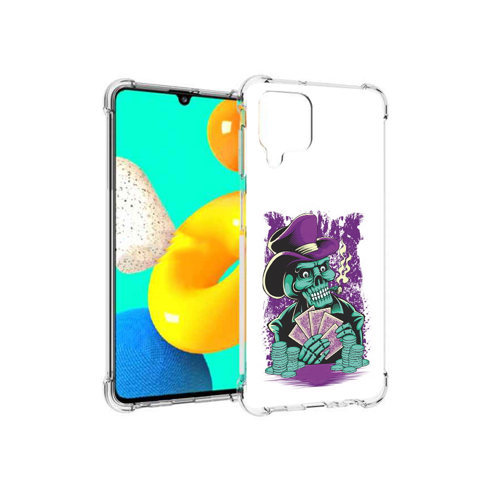Чехол MyPads Tocco для Samsung Galaxy M22 зеленый череп с картами (PT226931.524.361), Прозрачный, Tocco
Чехол MyPads Tocco для Samsung Galaxy M22 зеленый череп с картами (PT226931.524.361), Прозрачный, Tocco