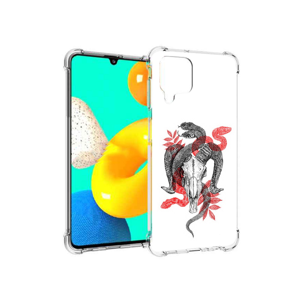Чехол MyPads Tocco для Samsung Galaxy M22 змея в черепе рисунок (PT226931.524.365), Прозрачный, Tocco
Чехол MyPads Tocco для Samsung Galaxy M22 змея в черепе рисунок (PT226931.524.365), Прозрачный, Tocco