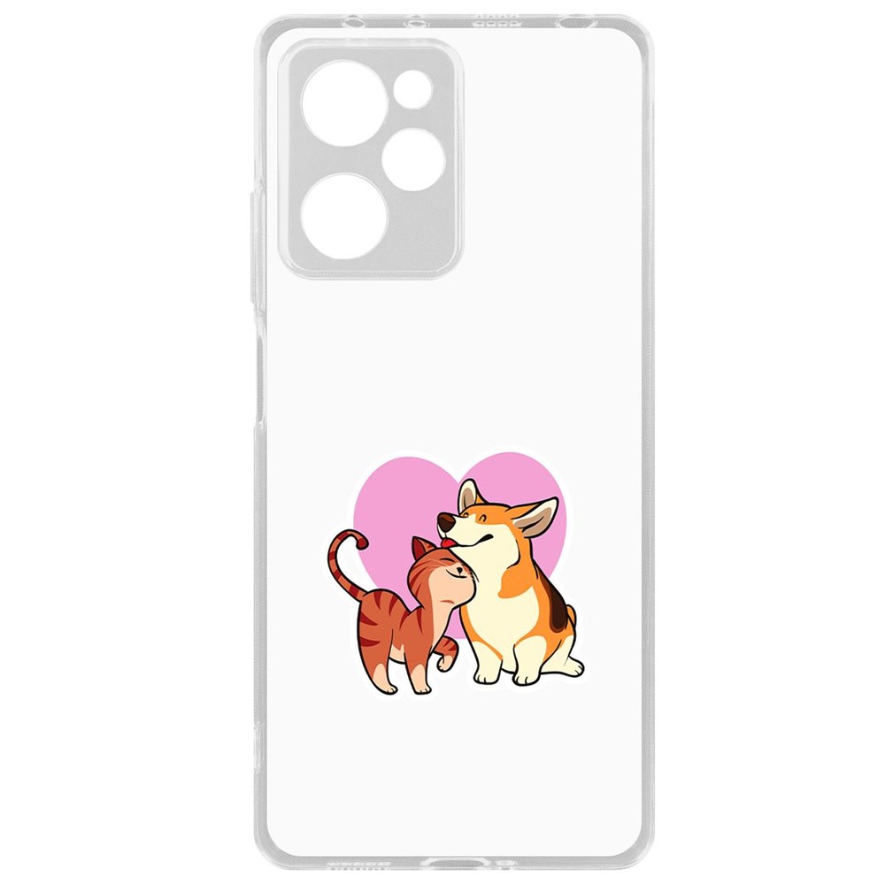 Чехол-накладка Krutoff Clear Case Любовь противоположностей для Xiaomi Poco X5 Pro, Прозрачный
Чехол-накладка Krutoff Clear Case Любовь противоположностей для Xiaomi Poco X5 Pro, Прозрачный
