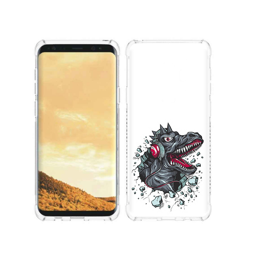 Чехол MyPads Tocco для Samsung Galaxy S9 Нарисованный динозавр в наушниках, Прозрачный, Tocco
Чехол MyPads Tocco для Samsung Galaxy S9 Нарисованный динозавр в наушниках, Прозрачный, Tocco