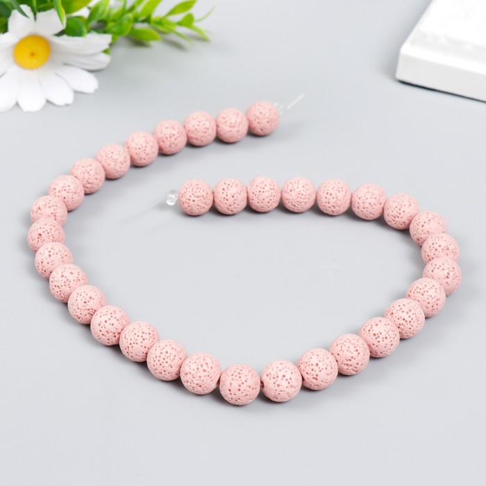 Бусины для ароматерапии с отверстием "Круглые. Светло-розовый" d=1,2 см набор 33 шт +-3
Бусины для ароматерапии с отверстием "Круглые. Светло-розовый" d=1,2 см набор 33 шт +-3