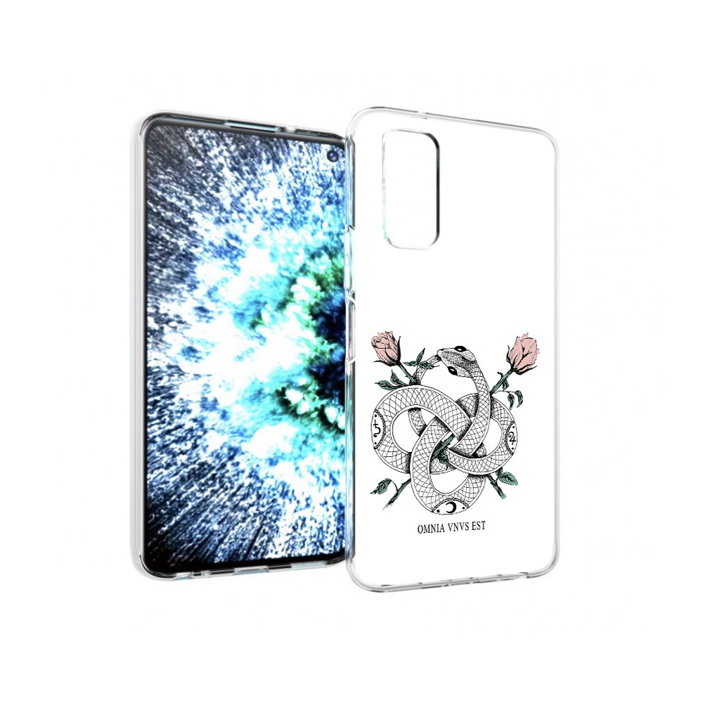Чехол MyPads Tocco для Vivo IQOO Neo 3 нарисованная змея абстракция (PT157205.400.502), Прозрачный, Tocco
Чехол MyPads Tocco для Vivo IQOO Neo 3 нарисованная змея абстракция (PT157205.400.502), Прозрачный, Tocco