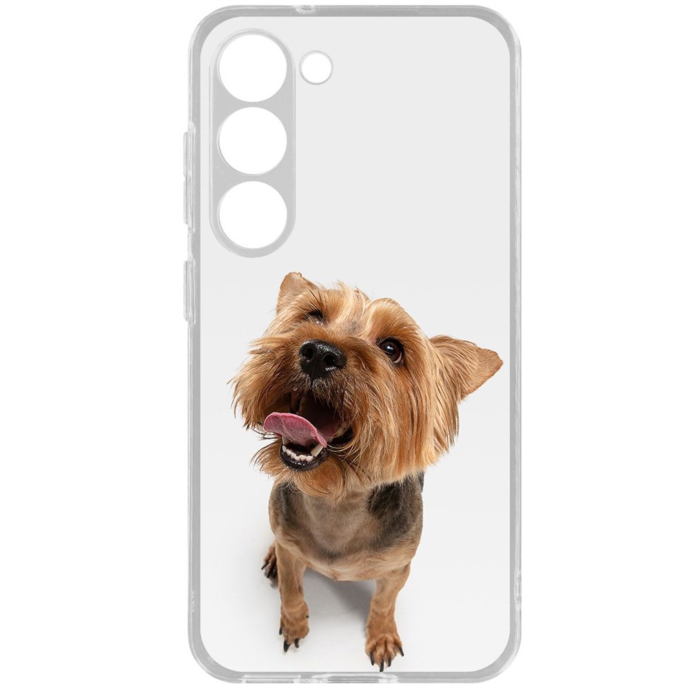 Чехол-накладка Krutoff Clear Case Йоркширский терьер для Samsung Galaxy S23, Прозрачный
Чехол-накладка Krutoff Clear Case Йоркширский терьер для Samsung Galaxy S23, Прозрачный