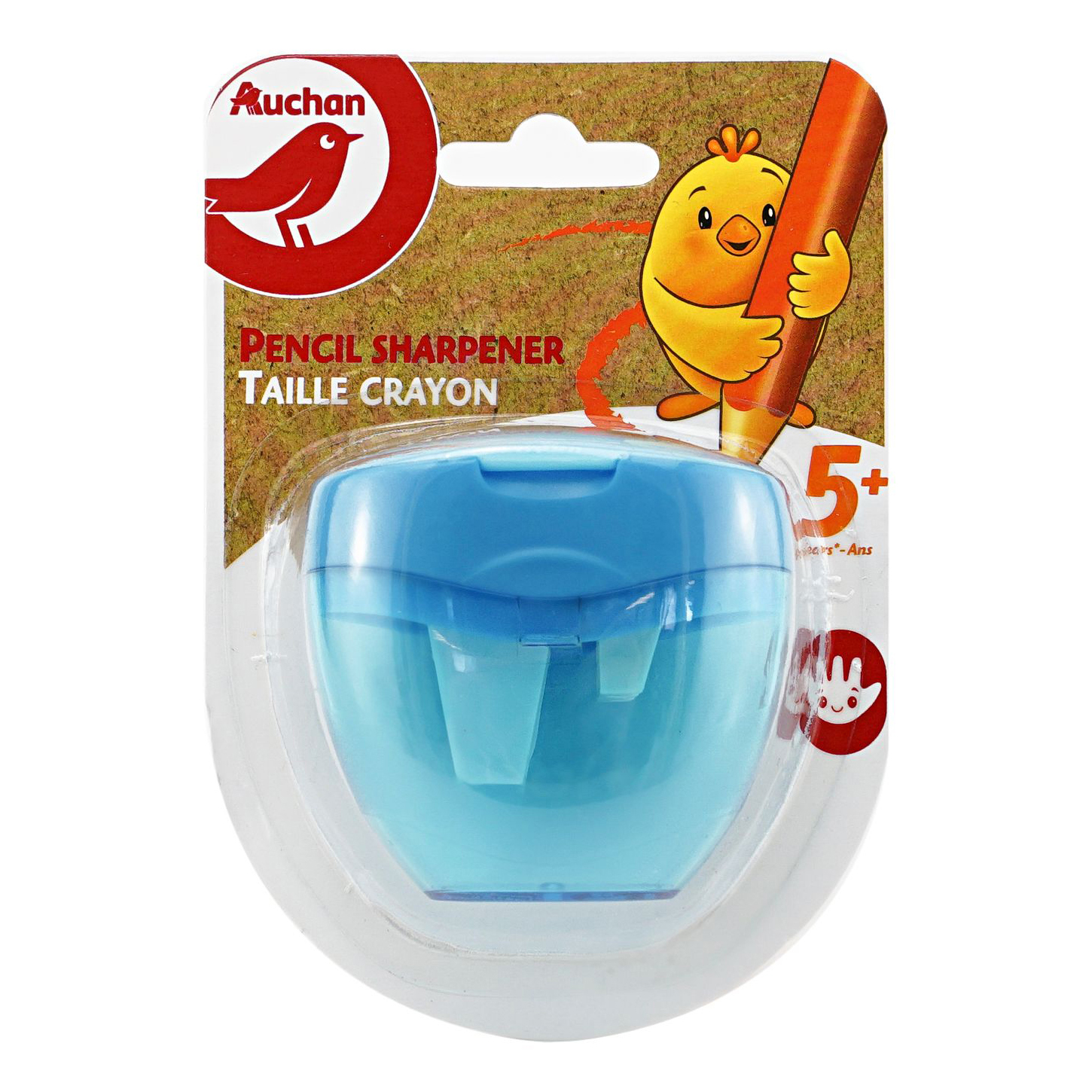 фото Точилка ручная ашан красная птица 3 отверстия в ассортименте