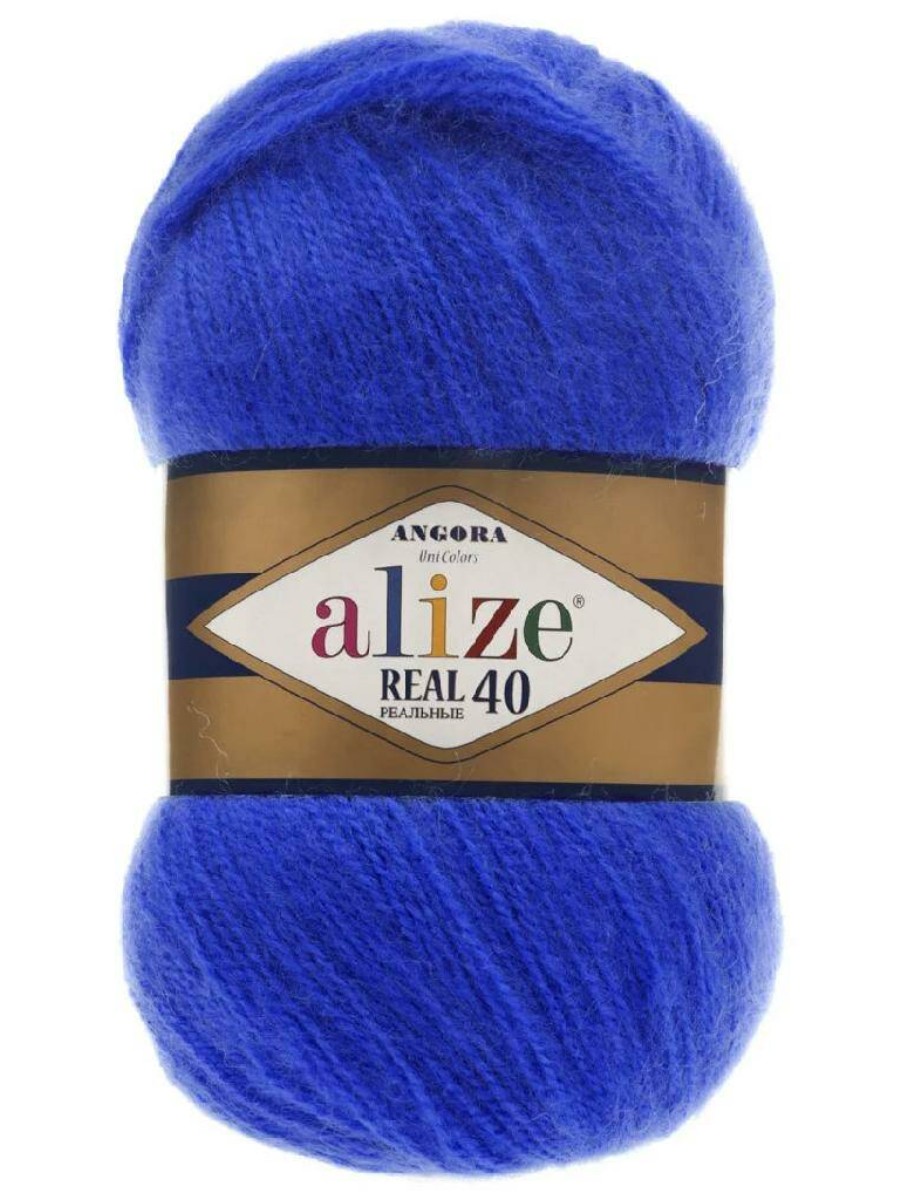 Пряжа ALIZE "Angora real 40", 480 мх100 г, 141 василек, Синий, "Angora real 40", 480 мх100 г, 141 василек
Пряжа ALIZE "Angora real 40", 480 мх100 г, 141 василек, Синий, "Angora real 40", 480 мх100 г, 141 василек