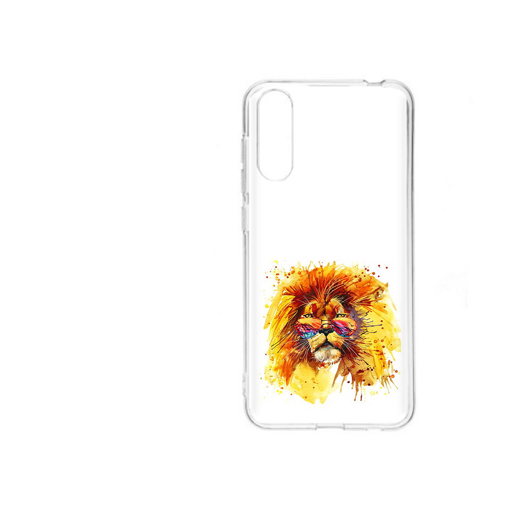 Чехол MyPads Tocco для ZTE Blade A7 2020 лев в очках (PT142232.471.436), Прозрачный, Tocco 
Чехол MyPads Tocco для ZTE Blade A7 2020 лев в очках (PT142232.471.436), Прозрачный, Tocco