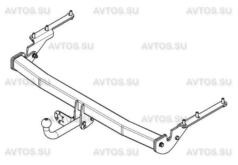 Фаркоп для Toyota RAV4 2005-2009, зап.колесо наа двери (без электрики) (паспорт и сертифик
Фаркоп для Toyota RAV4 2005-2009, зап.колесо наа двери (без электрики) (паспорт и сертифик
