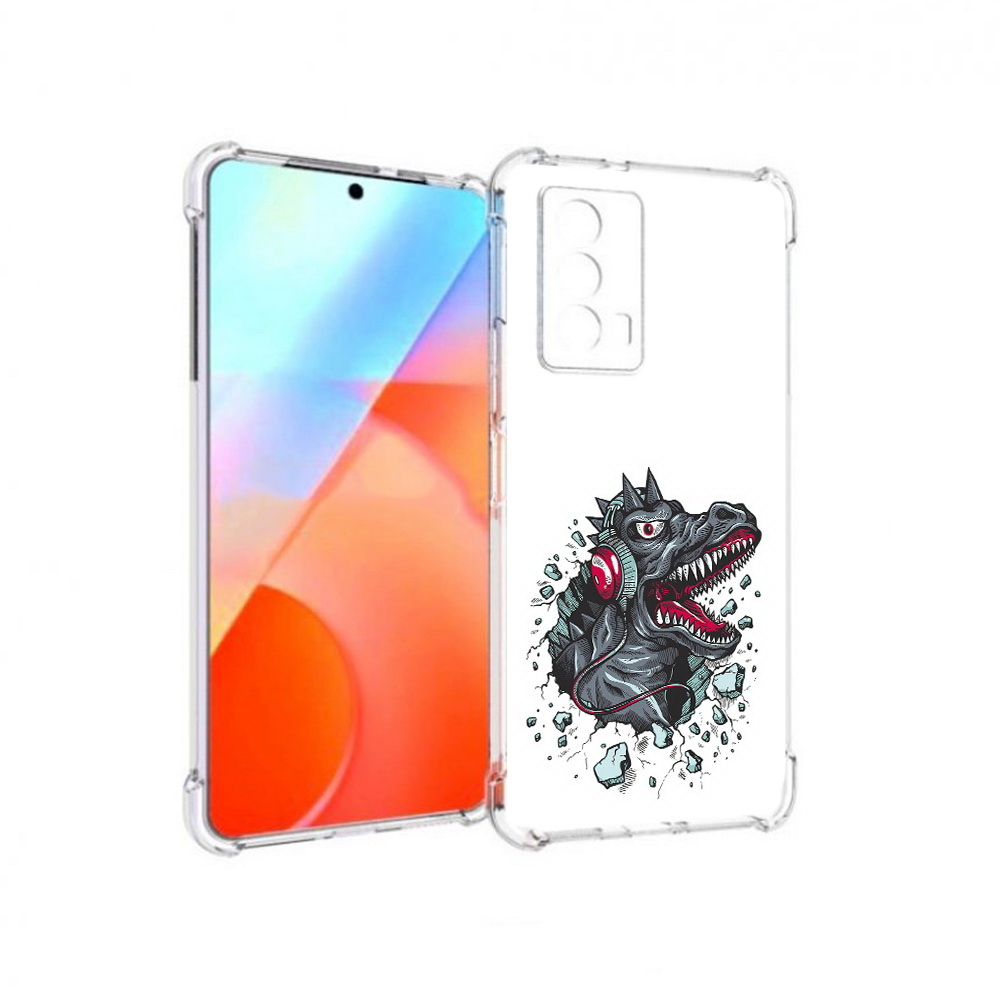 Чехол MyPads Tocco для Vivo iQOO Z5 Нарисованный динозавр в наушниках (PT226980.401.124), Прозрачный, Tocco
Чехол MyPads Tocco для Vivo iQOO Z5 Нарисованный динозавр в наушниках (PT226980.401.124), Прозрачный, Tocco