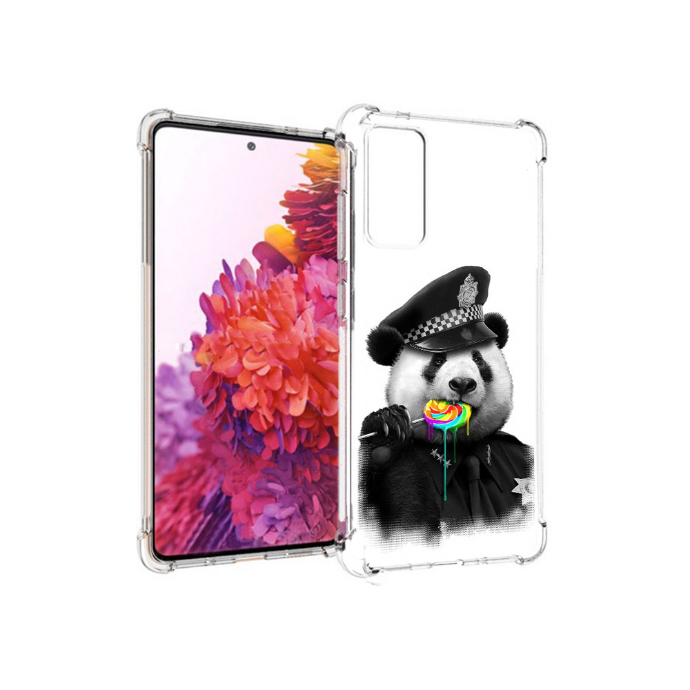 Чехол MyPads Tocco для Samsung Galaxy S20 FE Панда полиция (PT153647.496.130), Прозрачный, Tocco
Чехол MyPads Tocco для Samsung Galaxy S20 FE Панда полиция (PT153647.496.130), Прозрачный, Tocco