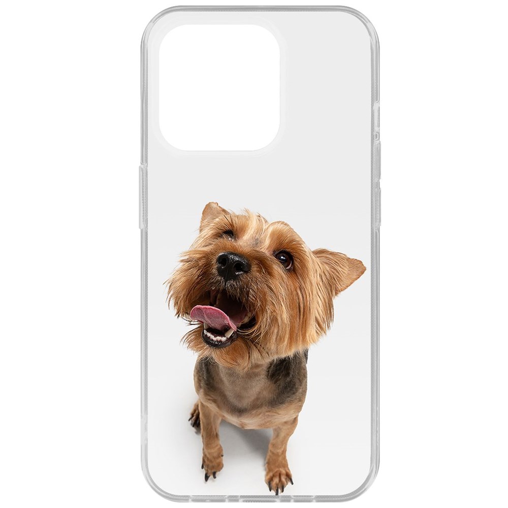 Чехол-накладка Krutoff Clear Case Йоркширский терьер для iPhone 15 Pro, Прозрачный
Чехол-накладка Krutoff Clear Case Йоркширский терьер для iPhone 15 Pro, Прозрачный