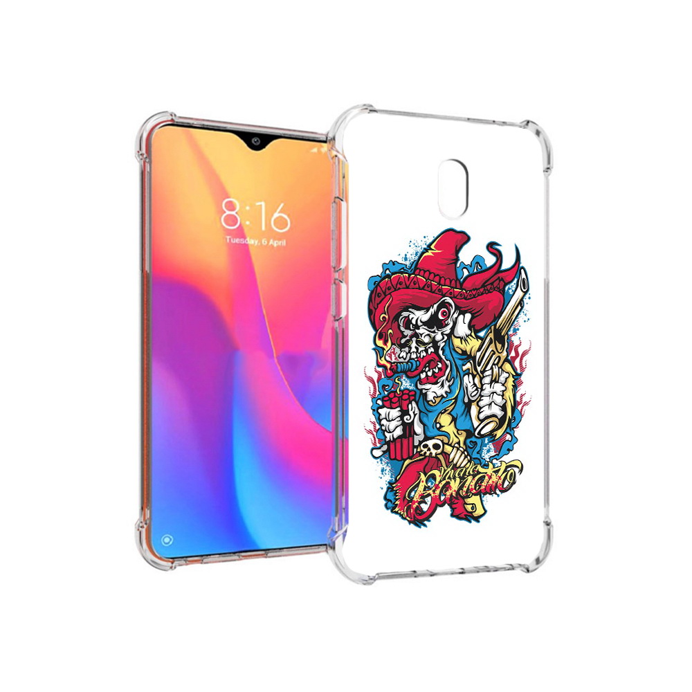 Чехол MyPads Tocco для Xiaomi Redmi 8A нарисованный скелет с писталетом (PT138948.272.513), Прозрачный, Tocco
Чехол MyPads Tocco для Xiaomi Redmi 8A нарисованный скелет с писталетом (PT138948.272.513), Прозрачный, Tocco