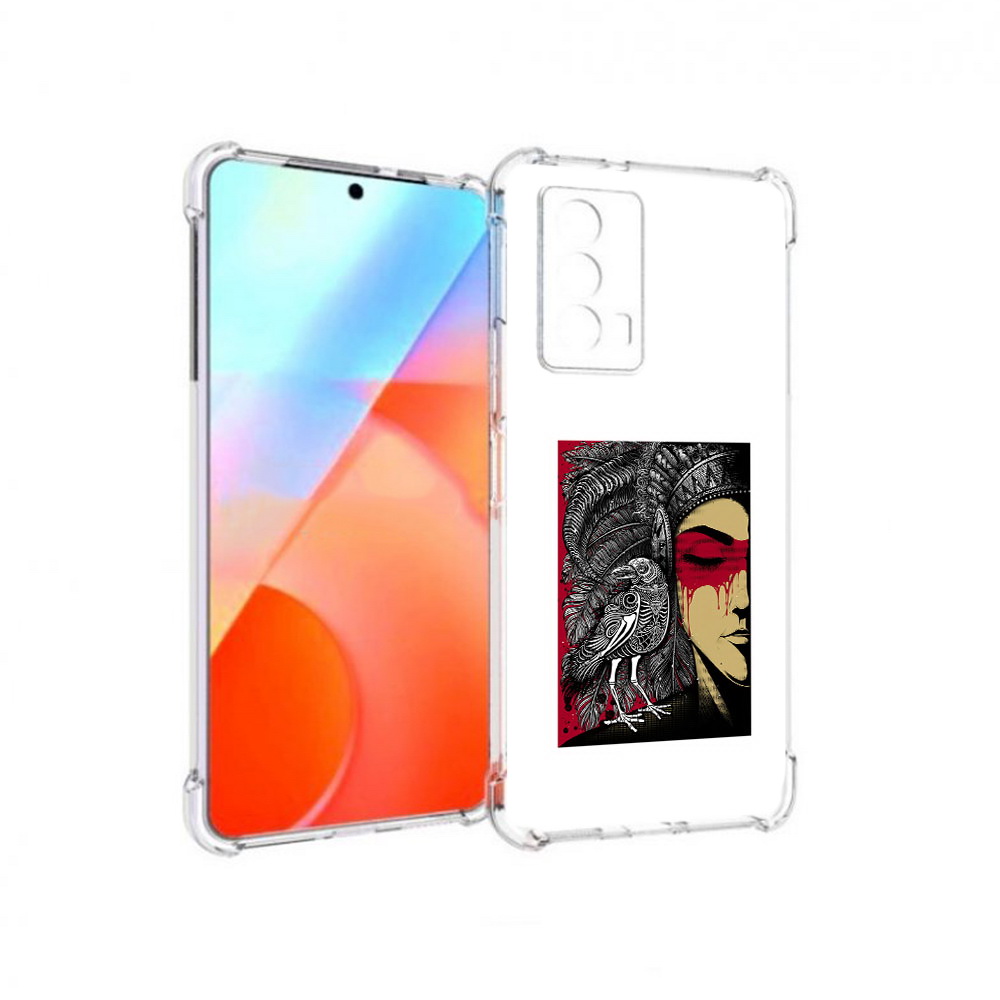 Чехол MyPads Tocco для Vivo iQOO Z5 девушка с вороном в абстракции (PT226980.401.311), Прозрачный, Tocco
Чехол MyPads Tocco для Vivo iQOO Z5 девушка с вороном в абстракции (PT226980.401.311), Прозрачный, Tocco