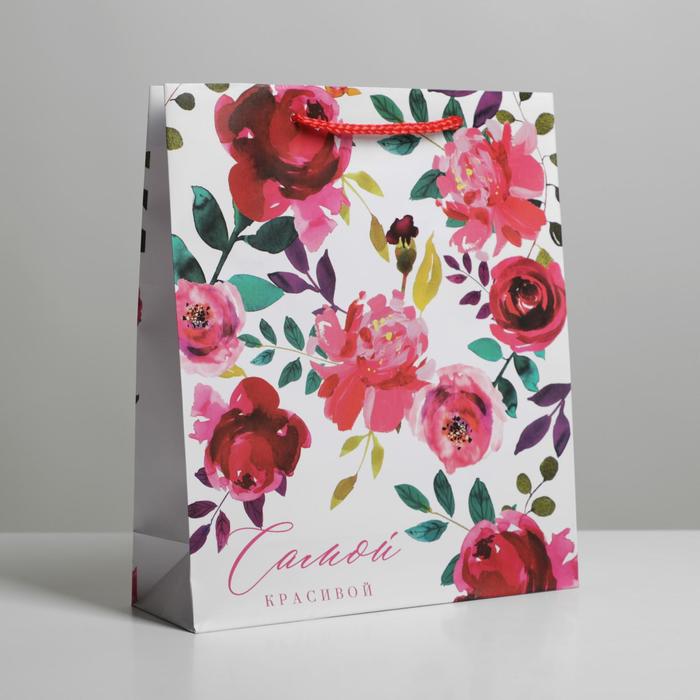 Пакет ламинированный Present for you, ML 23 х 27 х 8 см, Коллекция упаковки "Нежные цветы"
Пакет ламинированный Present for you, ML 23 х 27 х 8 см, Коллекция упаковки "Нежные цветы"
