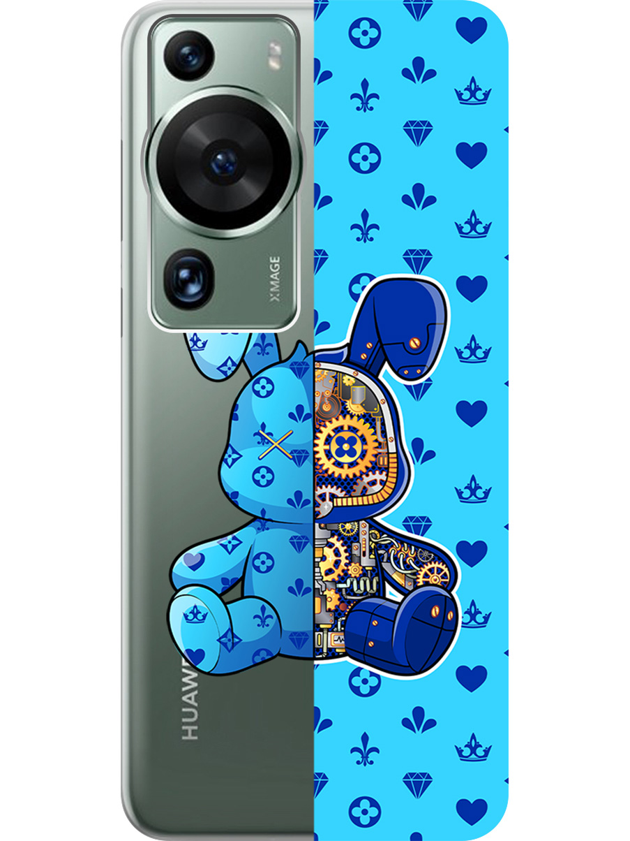 Силиконовый чехол на Huawei P60 Pro с принтом "Голубой Кролик с механизмом", Прозрачный;голубой;синий, 772620871
Силиконовый чехол на Huawei P60 Pro с принтом "Голубой Кролик с механизмом", Прозрачный;голубой;синий, 772620871