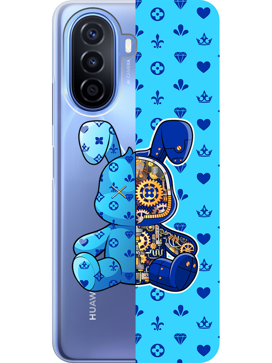 Силиконовый чехол на Huawei nova Y70 с принтом "Голубой Кролик с механизмом", Прозрачный;голубой;синий, 740133471
Силиконовый чехол на Huawei nova Y70 с принтом "Голубой Кролик с механизмом", Прозрачный;голубой;синий, 740133471