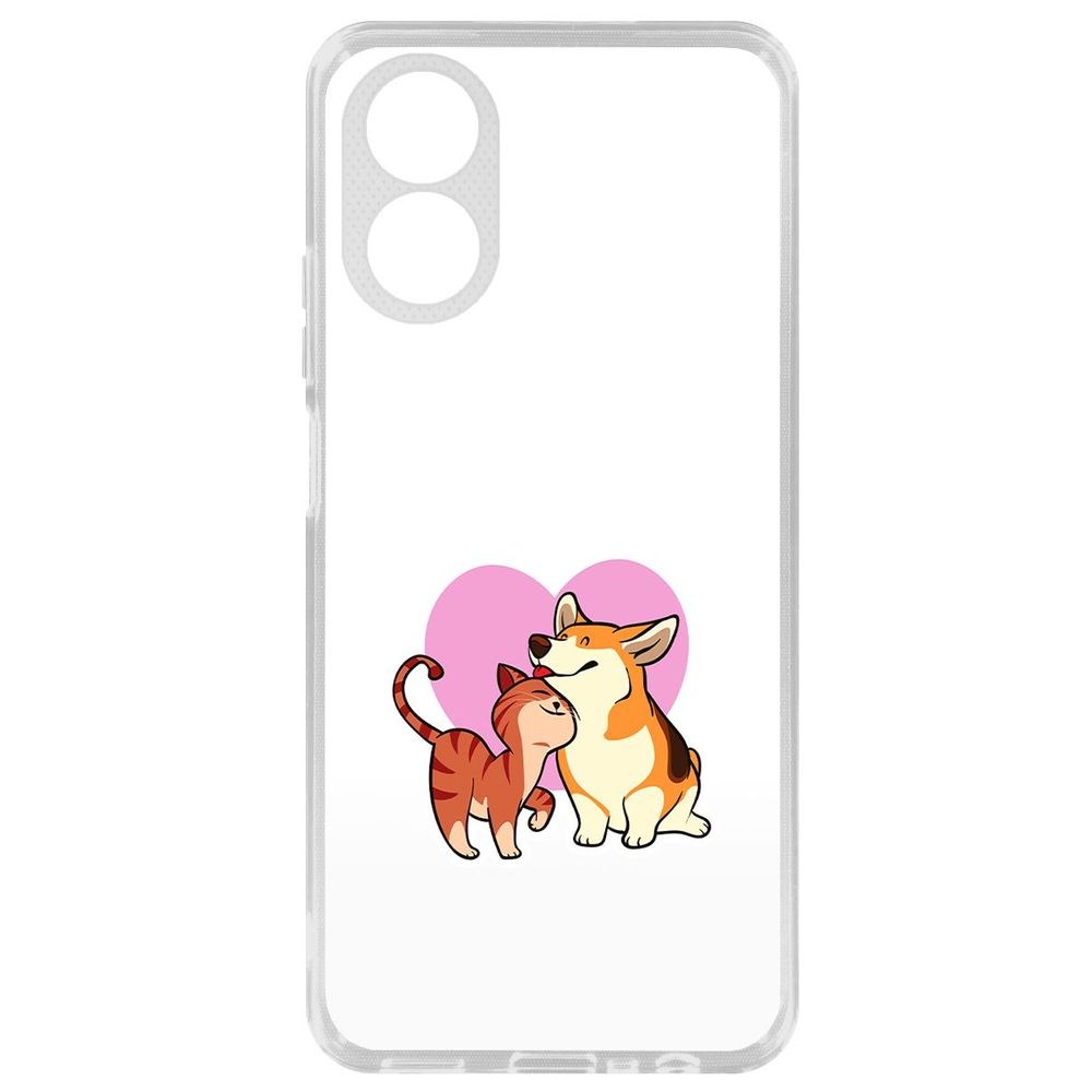 Чехол-накладка Krutoff Clear Case Любовь противоположностей для Oppo A38 4G, Прозрачный
Чехол-накладка Krutoff Clear Case Любовь противоположностей для Oppo A38 4G, Прозрачный
