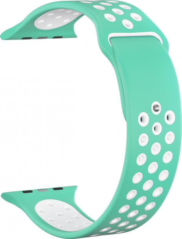 Ремешок силиконовый GSMIN Sport Edition для Apple Watch Series 6 42/44 (Мятно-белый)
Ремешок силиконовый GSMIN Sport Edition для Apple Watch Series 6 42/44 (Мятно-белый)