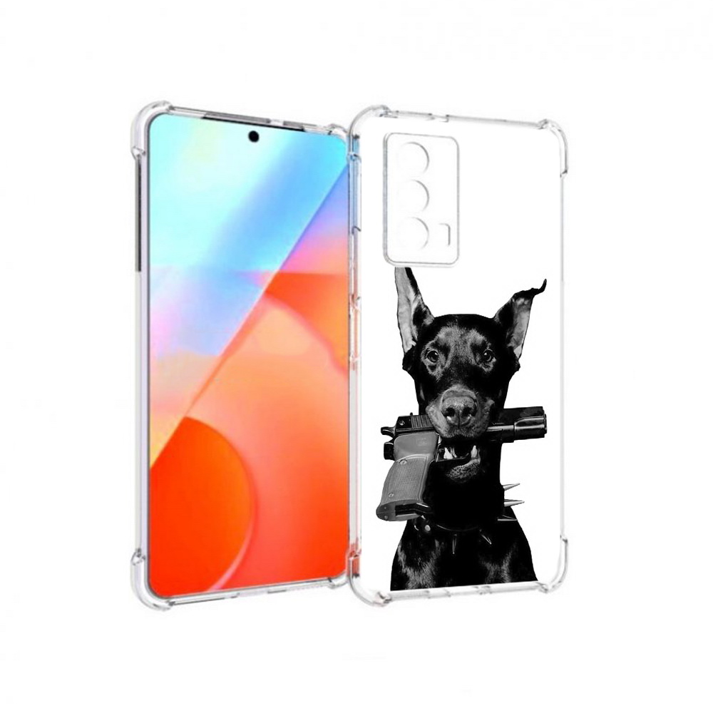 Чехол MyPads Tocco для Vivo iQOO Z5 доберман с пистолетом (PT226980.401.331), Прозрачный, Tocco
Чехол MyPads Tocco для Vivo iQOO Z5 доберман с пистолетом (PT226980.401.331), Прозрачный, Tocco