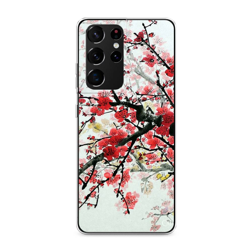 Чехол Awog на Samsung Galaxy S21 Ultra / Самсунг S21 Ultra "Сакура", Розовый;черный, 2102250-4
Чехол Awog на Samsung Galaxy S21 Ultra / Самсунг S21 Ultra "Сакура", Розовый;черный, 2102250-4