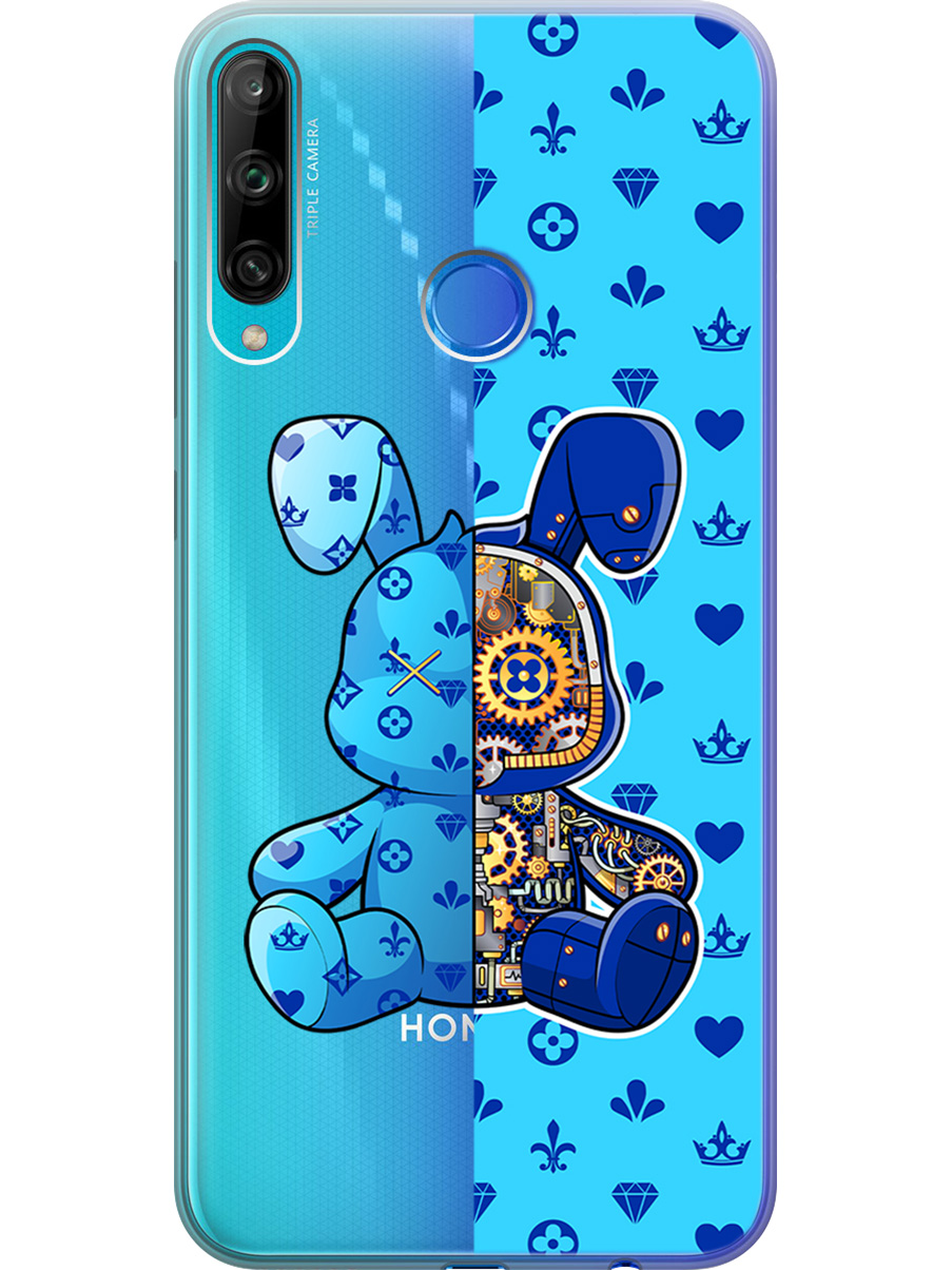 Силиконовый чехол на Honor 9C, Huawei P40 Lite E с принтом "Голубой Кролик с механизмом", Прозрачный;голубой;синий, 722946271
Силиконовый чехол на Honor 9C, Huawei P40 Lite E с принтом "Голубой Кролик с механизмом", Прозрачный;голубой;синий, 722946271