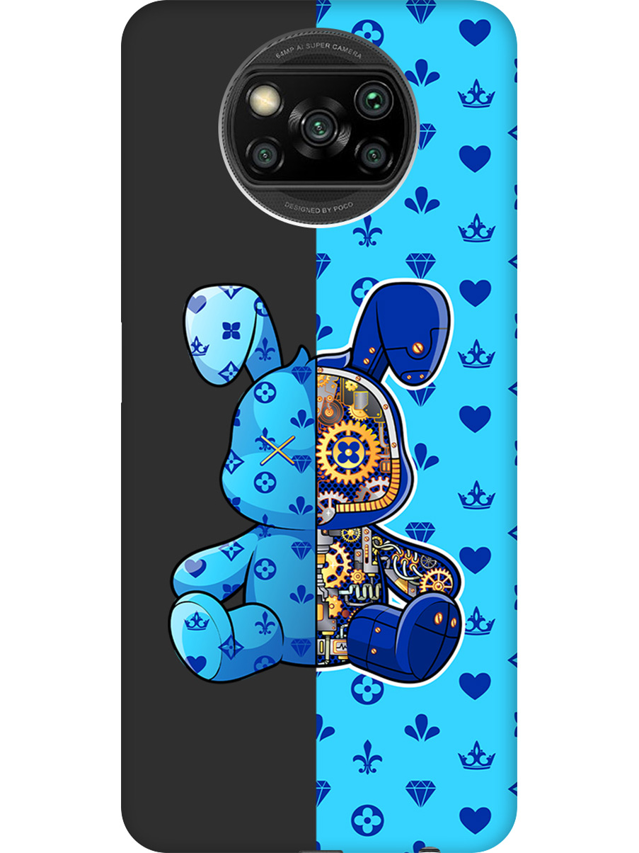 Силиконовый чехол на Poco X3/X3 Pro с принтом матовый черный 812560, Черный;голубой;синий, 723602771
Силиконовый чехол на Poco X3/X3 Pro с принтом матовый черный 812560, Черный;голубой;синий, 723602771