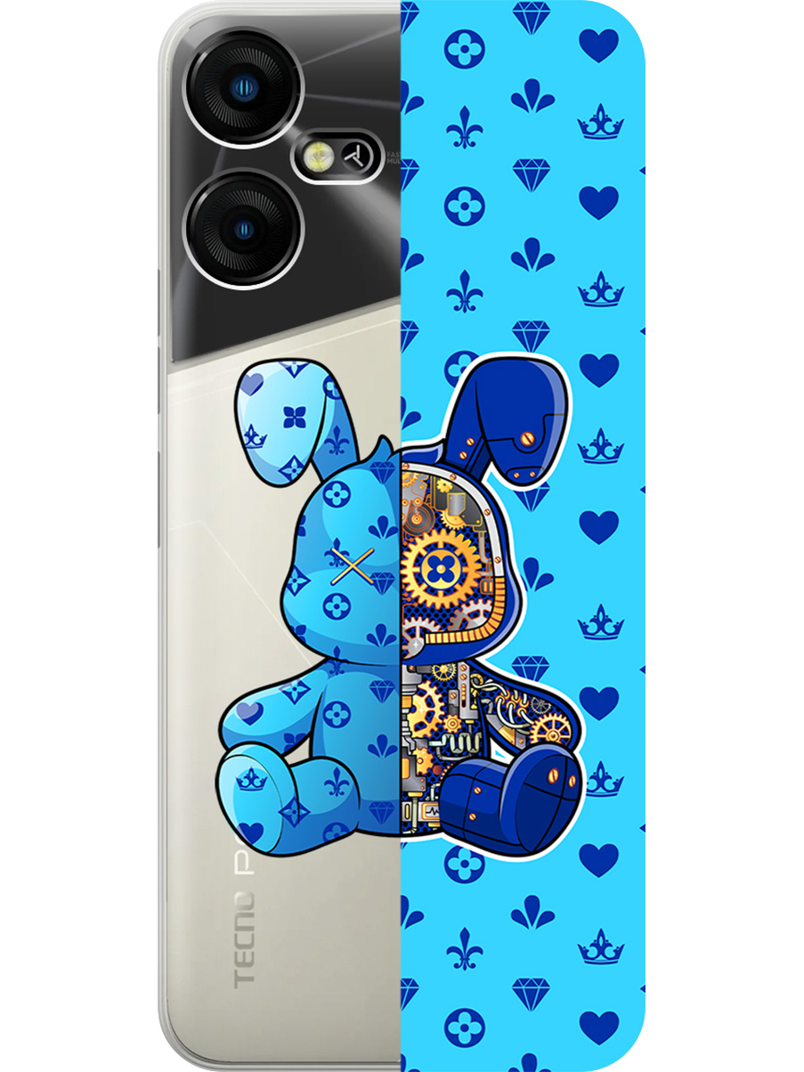 Силиконовый чехол на Tecno Pova Neo 3 с принтом "Голубой Кролик с механизмом", Прозрачный;голубой;синий, 778683571
Силиконовый чехол на Tecno Pova Neo 3 с принтом "Голубой Кролик с механизмом", Прозрачный;голубой;синий, 778683571
