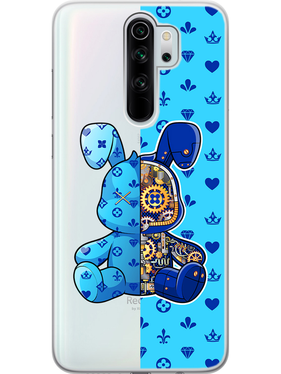Силиконовый чехол на Xiaomi Redmi Note 8 Pro с принтом "Голубой Кролик с механизмом", Прозрачный;голубой;синий, 721936371
Силиконовый чехол на Xiaomi Redmi Note 8 Pro с принтом "Голубой Кролик с механизмом", Прозрачный;голубой;синий, 721936371
