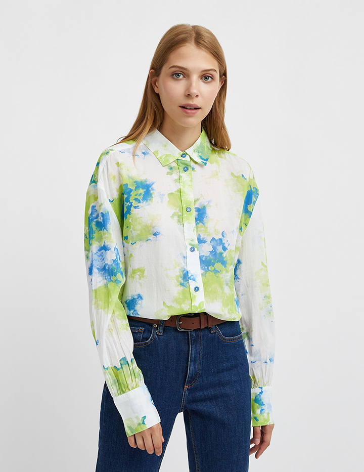 Рубашка женская United Colors of Benetton 21A_56C45QD23 разноцветная XS, 21A_56C45QD23
Рубашка женская United Colors of Benetton 21A_56C45QD23 разноцветная XS, 21A_56C45QD23