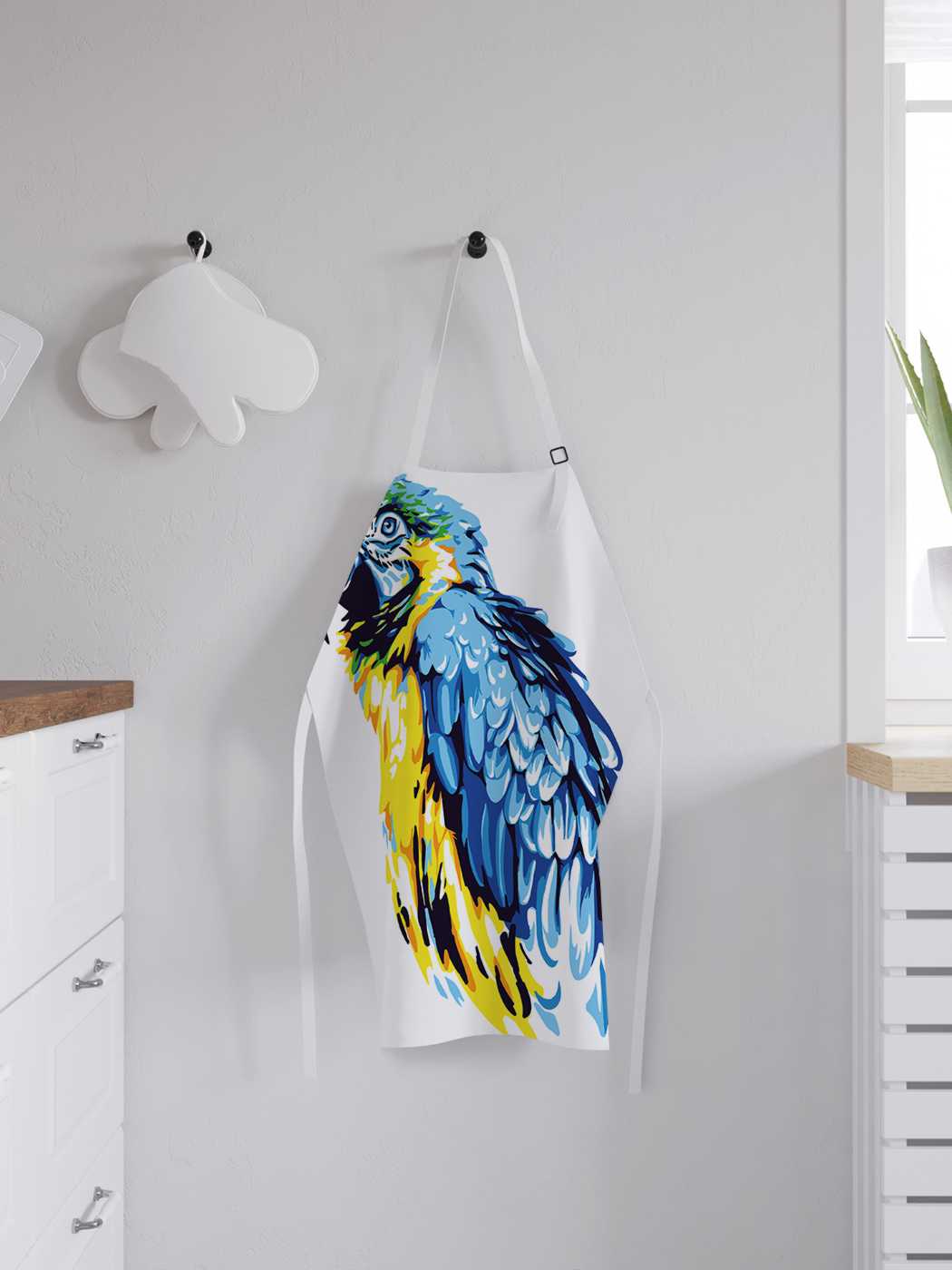 Фартук женский JoyArty для готовки "Твой попугай", универсальный размер, Белый
Фартук женский JoyArty для готовки "Твой попугай", универсальный размер, Белый